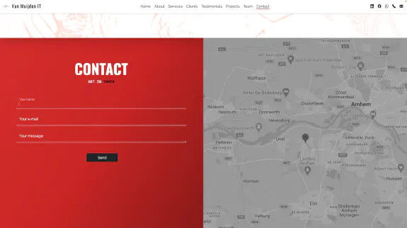 Video poster for project vanmuijden.it: contact desktop Video poster for project vanmuijden.it: contact desktop