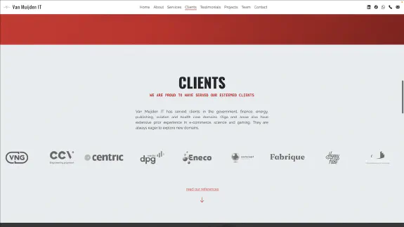 Video poster for project vanmuijden.it: clients desktop Video poster for project vanmuijden.it: clients desktop